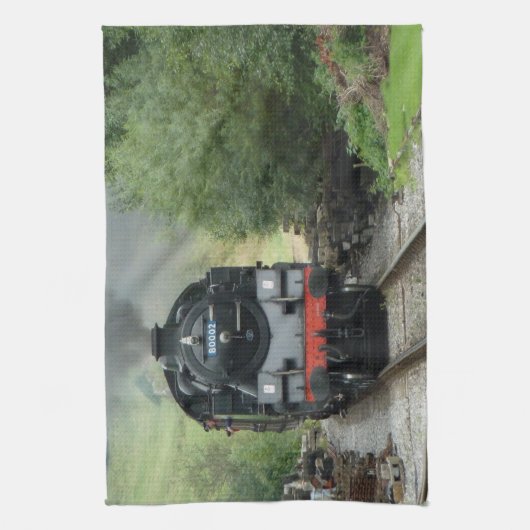 Dampf-Zug-Geschirrtuch Handtuch (Vertikal)