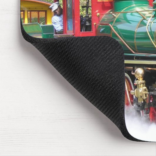 DAMPF-ZUG-MAUSUNTERLAGE MOUSEPAD (Ecke)