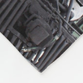 Dampf-Zug-Motor: Colorado, USA Fleecedecke (Ecke)