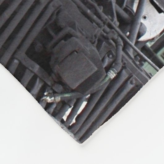 Dampf-Zug-Motor: Colorado, USA Fleecedecke (Ecke)