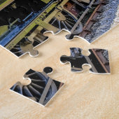 Dampf-Zug Puzzle (Seite)