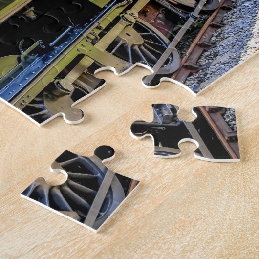 Dampf-Zug Puzzle (Seite)