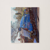 Dampf-Zug Puzzle (Vertikal)