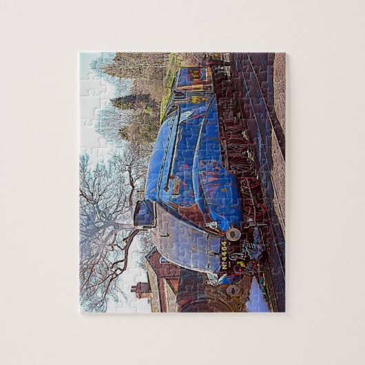 Dampf-Zug Puzzle (Vertikal)