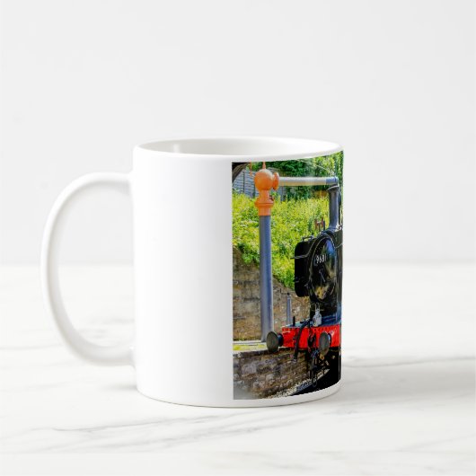 Dampf-Zug-Tasse Kaffeetasse (Links)