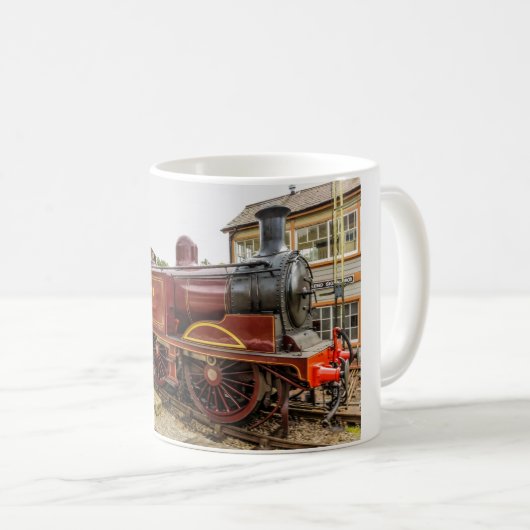 Dampf-Zug-Tasse Kaffeetasse (VorderseiteRechts)