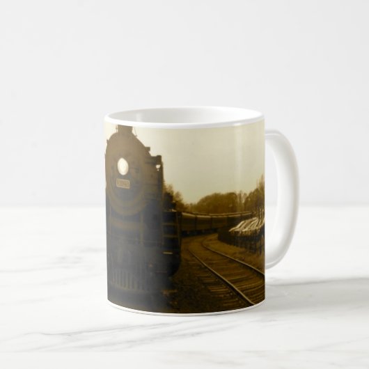 Dampf-Zug-Tasse Kaffeetasse (VorderseiteRechts)