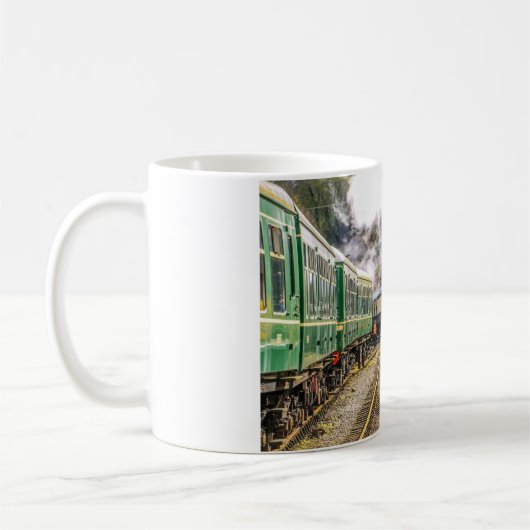 Dampf-Zug-Tasse Kaffeetasse (Links)