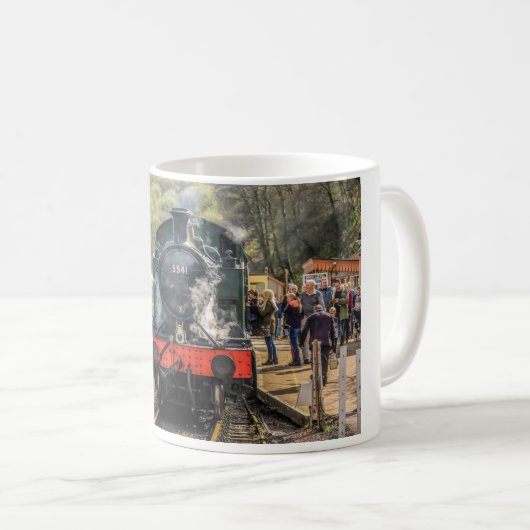 Dampf-Zug-Tasse Kaffeetasse (VorderseiteRechts)