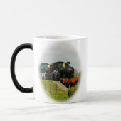 Dampf-Zug-Tasse Verwandlungstasse (Links)