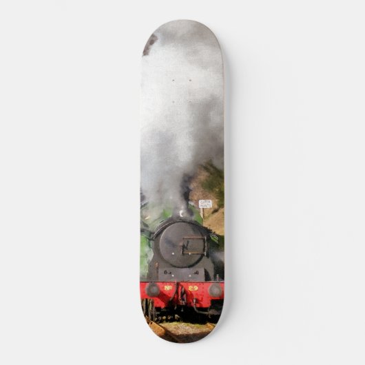 DAMPF-ZÜGE SKATEBOARD (Vorderseite)