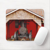 Dampfantrieb Antique Tracter Mousepad (Mit Mouse)