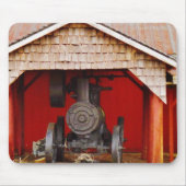 Dampfantrieb Antique Tracter Mousepad (Vorne)