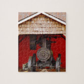 Dampfantrieb Antique Tracter Puzzle (Vertikal)
