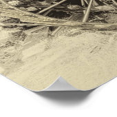 Dampfantrieb Poster (Ecke)