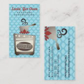 Dampfaromas Kochkurs Koch Visitenkarte (Vorne/Hinten)