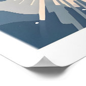 Dampfbad-Frühling Druck Colorado 1 Poster (Ecke)