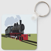 Dampfbahn Schlüsselanhänger (Rückseite)