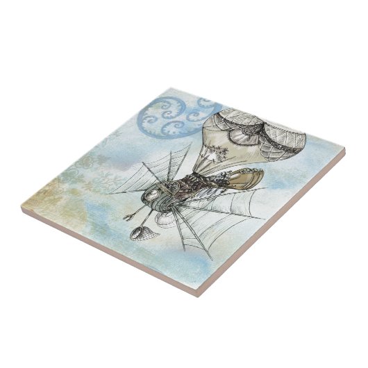 Dampfballon Fliese (Seite)