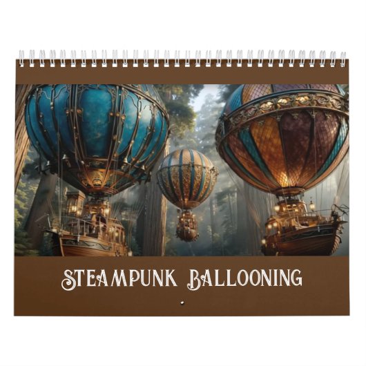 Dampfballon Kalender (Titelbild)