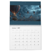 Dampfballon Kalender (Jan 2027)