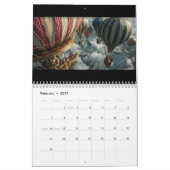 Dampfballon Kalender (Feb 2027)