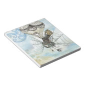 Dampfballon Notizblock (angewinkelt)