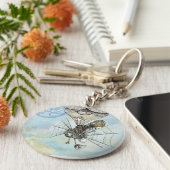 Dampfballon Schlüsselanhänger (Seite)