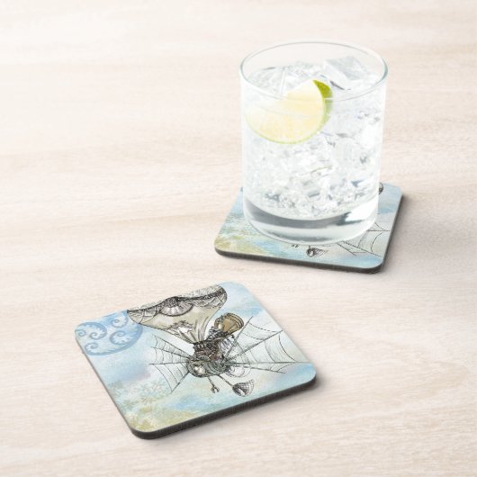 Dampfballon Untersetzer (Rechte Seite)