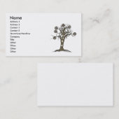Dampfbaum Visitenkarte (Vorne/Hinten)
