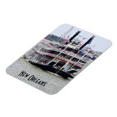 Dampfboot auf dem Mississippi Magnet (Linke Seite)