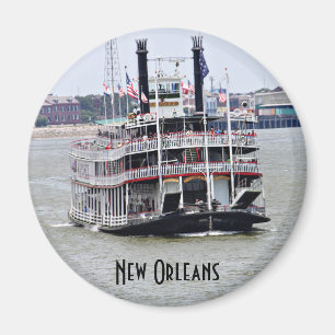 Dampfboot auf dem Mississippi Magnet