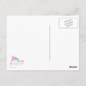 Dampfboot auf dem Mississippi Postkarte (Rückseite)