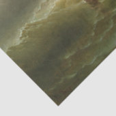 Dampfboot in einem Sturm an der Nordsee Seidenpapier (Ausschnitt)