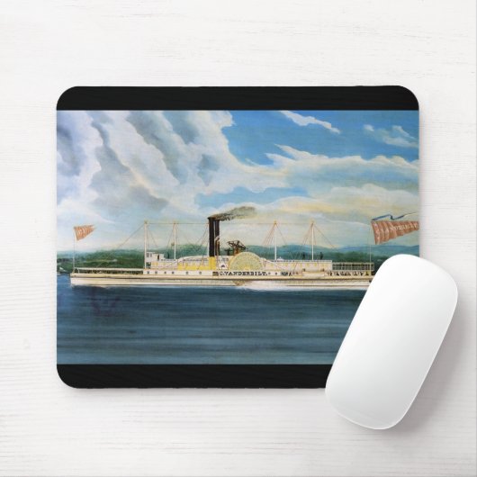 Dampfboot Vanderbilt 1847 Mousepad (Mit Mouse)