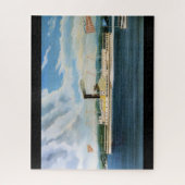 Dampfboot Vanderbilt 1847 Puzzle (Vertikal)