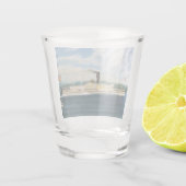 Dampfboot Vanderbilt 1847 Schnapsglas (Rückseite)