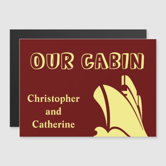 Dampfbräuner-Marker Magnetkarte (Vorne/Hinten)