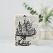Dampfbunkerhaus Postkarte (Stehend Vorderseite)