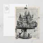 Dampfbunkerhaus Postkarte (Vorne/Hinten)