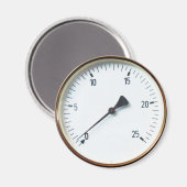 Dampfdruckmesserdial Magnet (Vorderseite/Rückseite)