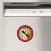 Dampfdruckmessgerät - Warnung! Magnet (In Situ (Geschirrspüler))