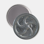 Dampfdruckrad Motor Kühlschrankmagnet (Vorderseite/Rückseite)