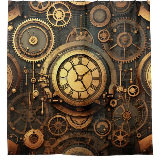 Dampfduschvorhang Duschvorhang (Vorderseite)