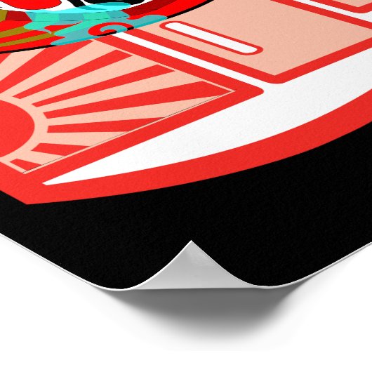 Dämpfe Poster (Ecke)