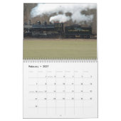 Dämpfen durch den Jahr-Kalender Kalender (Feb 2027)