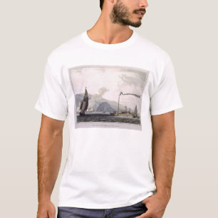 Dämpfen Sie Boot auf dem Clyde nahe Dumbarton, vo T-Shirt