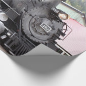 Dämpfen Sie Zug-Motor, Colorado, USA, Geschenkpapier (Ecke)