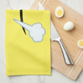 Dämpfen von Emoji Geschirrtuch (Viertel Falte)