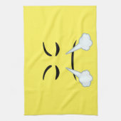 Dämpfen von Emoji Geschirrtuch (Vertikal)